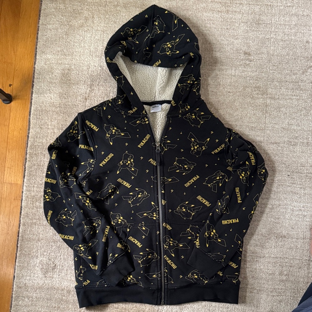 Pokemon Black and Yellow Pikachu Jacket Hanna Andersson - 12